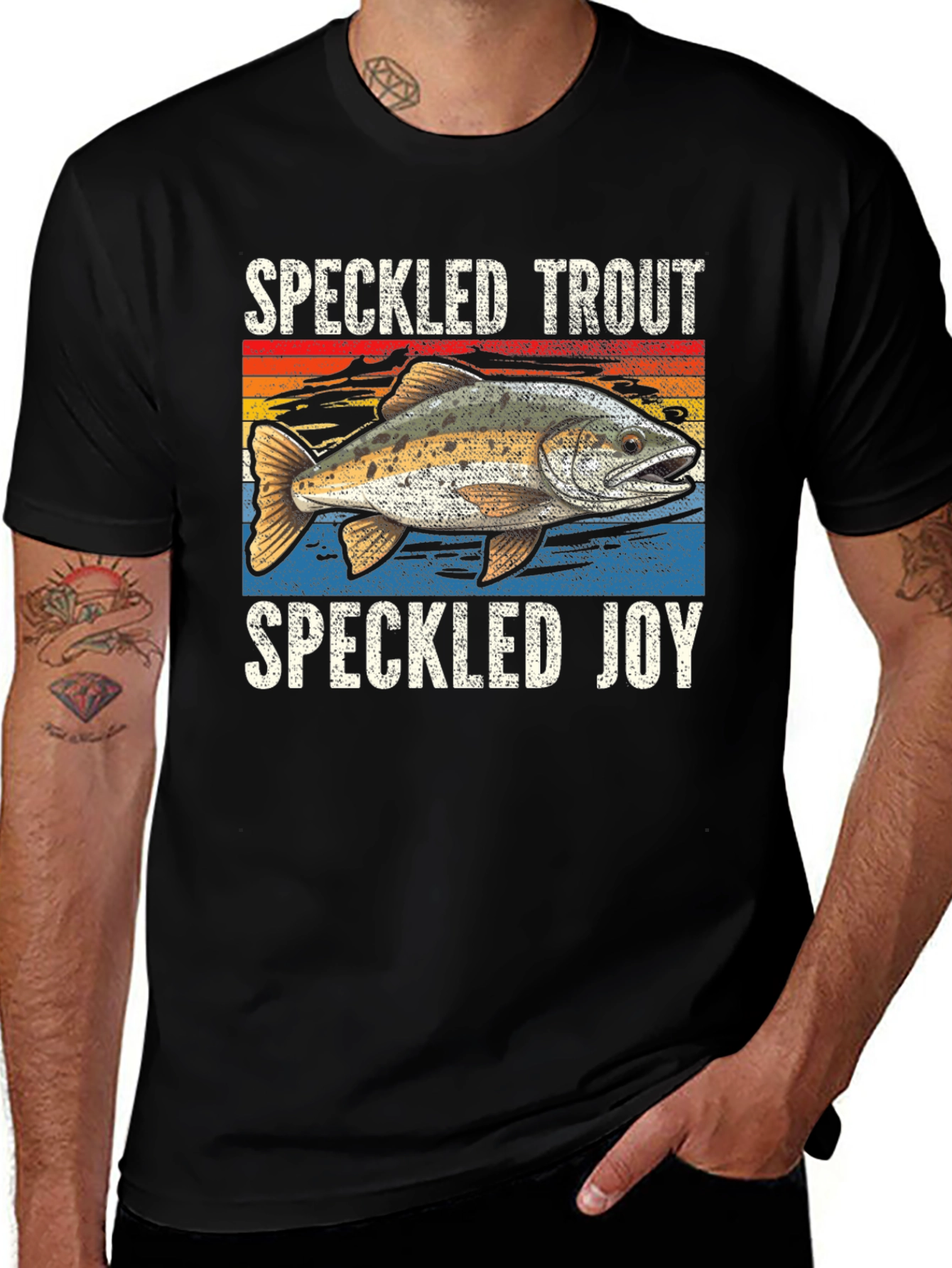 Speckled Trout Joy Graphic Tee - Fishing Shirt