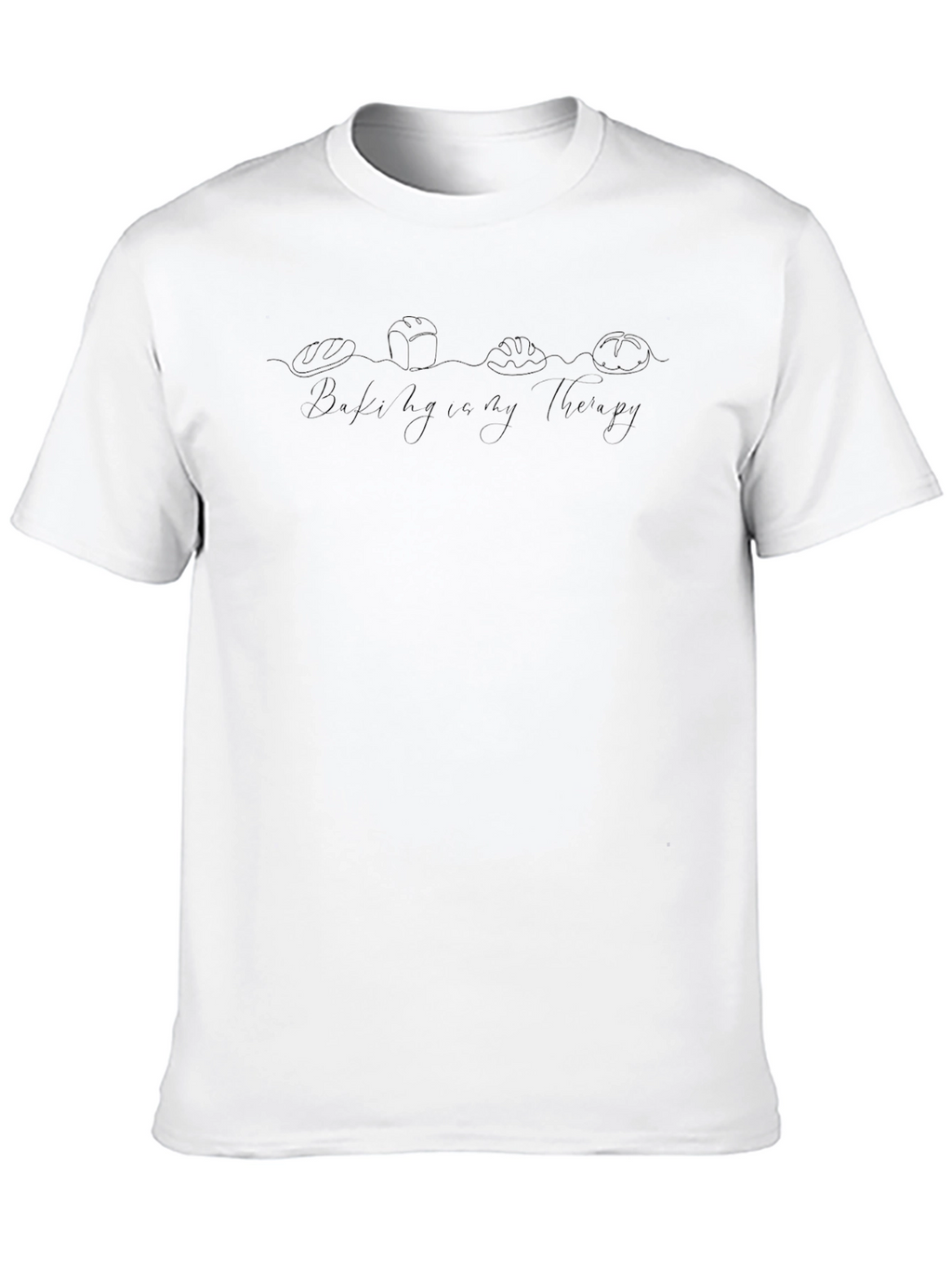 Bakeography Therapy Black Tee