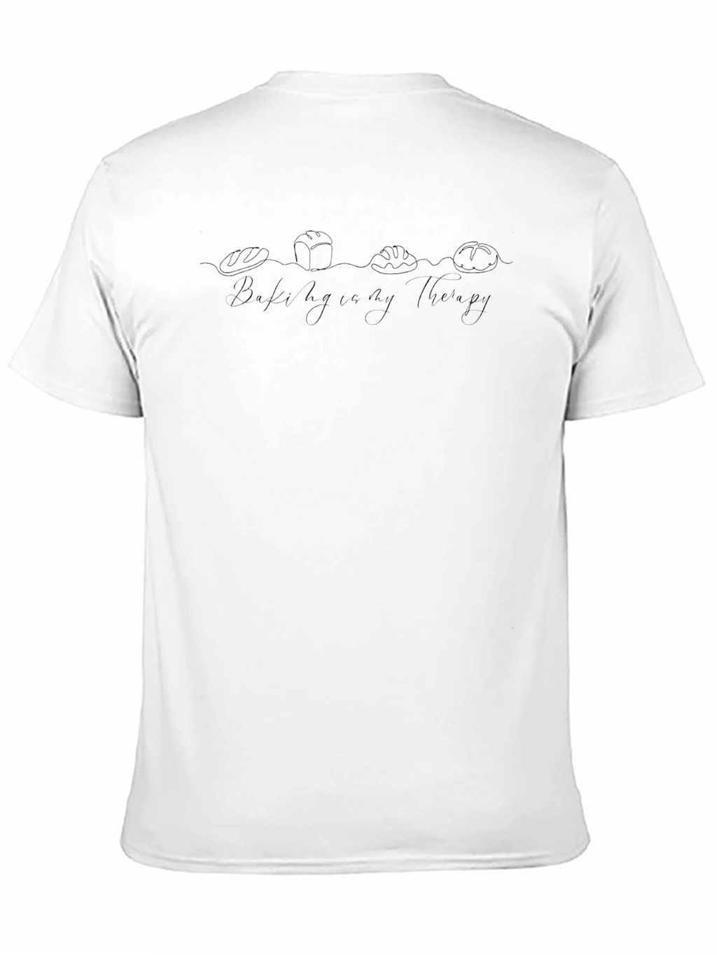Bakeography Therapy Black Tee
