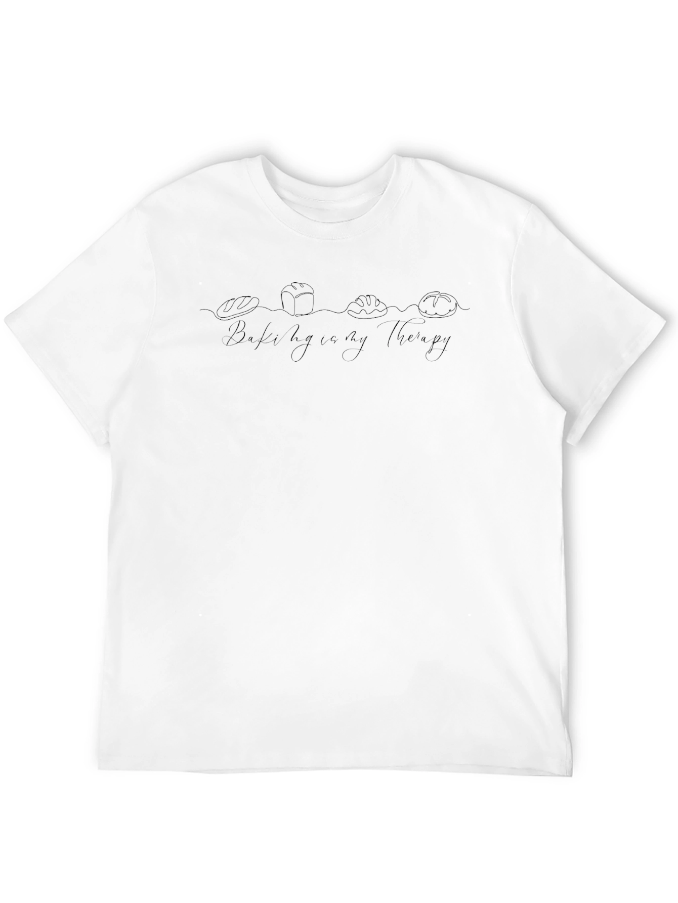Bakeography Therapy Black Tee