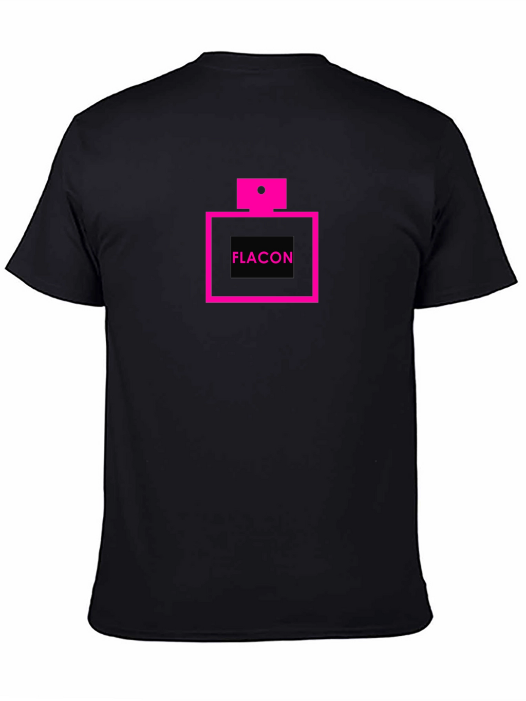 Flacon Graphic Tee - Black Cotton Fashion Shirt