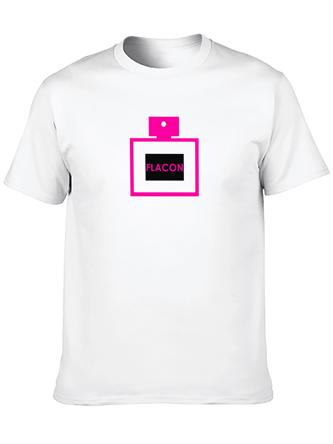 Flacon Graphic Tee - Black Cotton Fashion Shirt