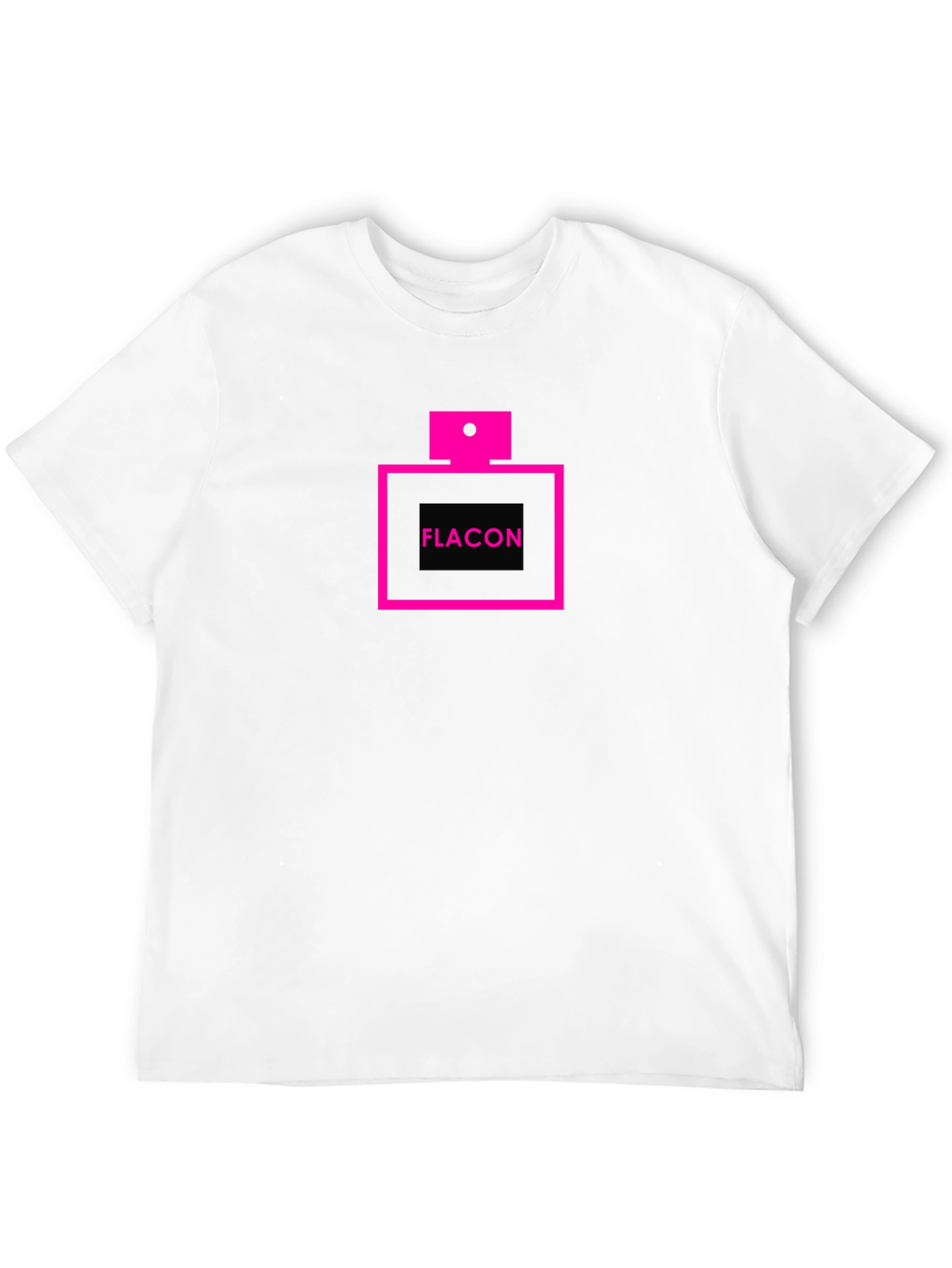 Flacon Graphic Tee - Black Cotton Fashion Shirt