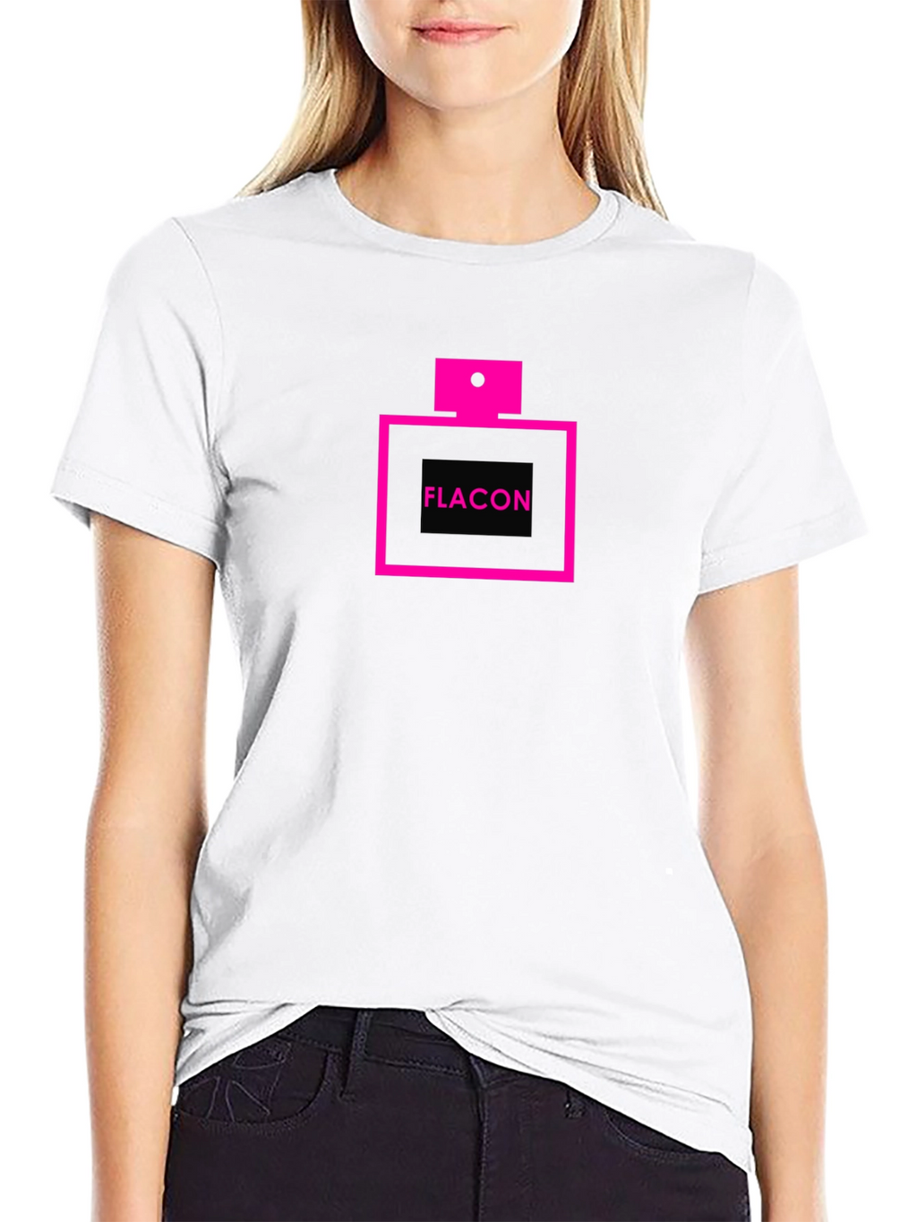 Flacon Graphic Tee - Black Cotton Fashion Shirt