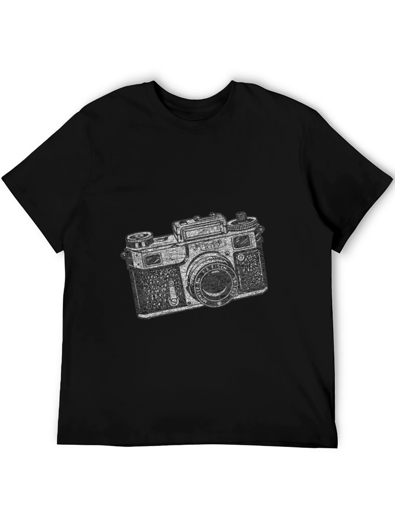 Vintage Camera Graphic Tee - Classic Cool