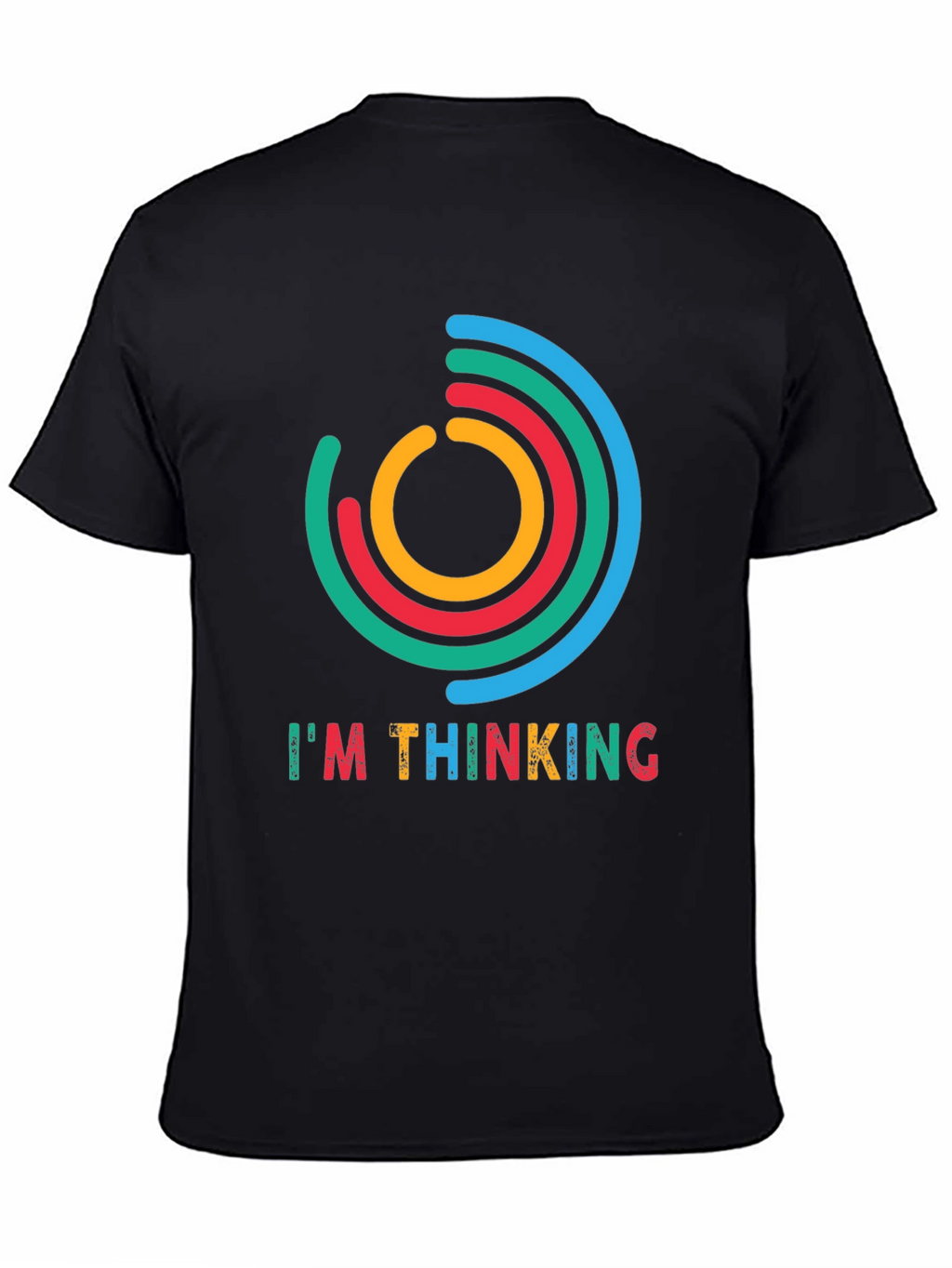 Im Thinking Graphic Tee - Black