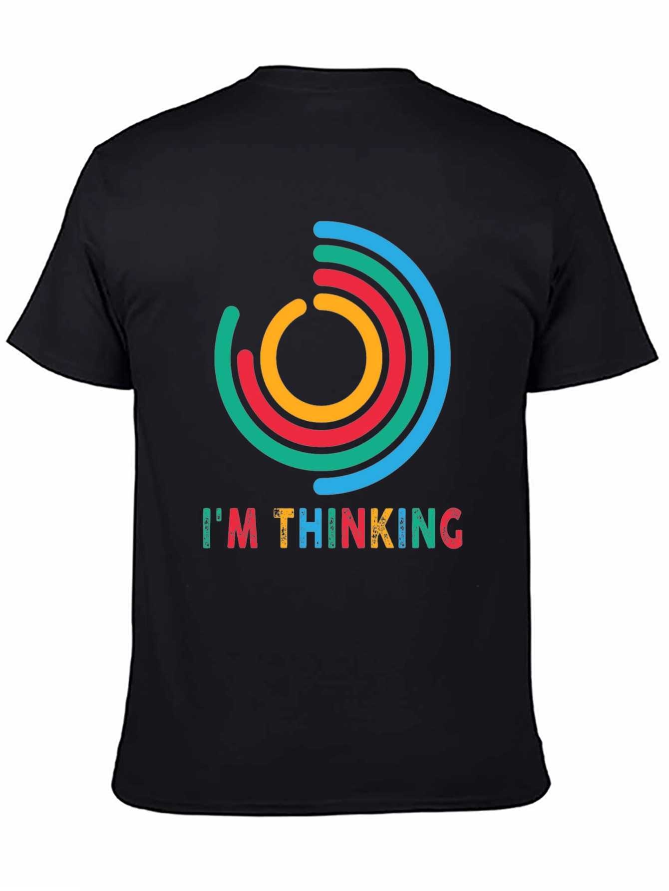 Im Thinking Graphic Tee - Black