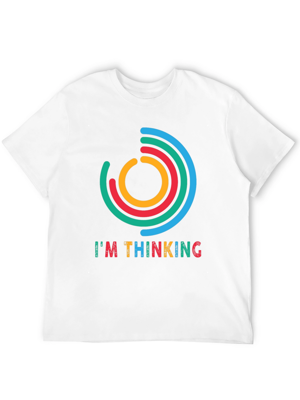 Im Thinking Graphic Tee - Black