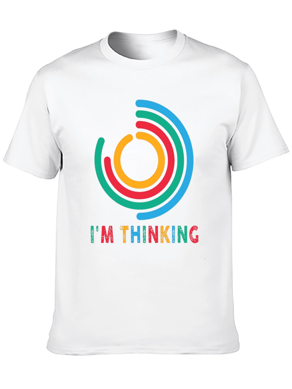 Im Thinking Graphic Tee - Black