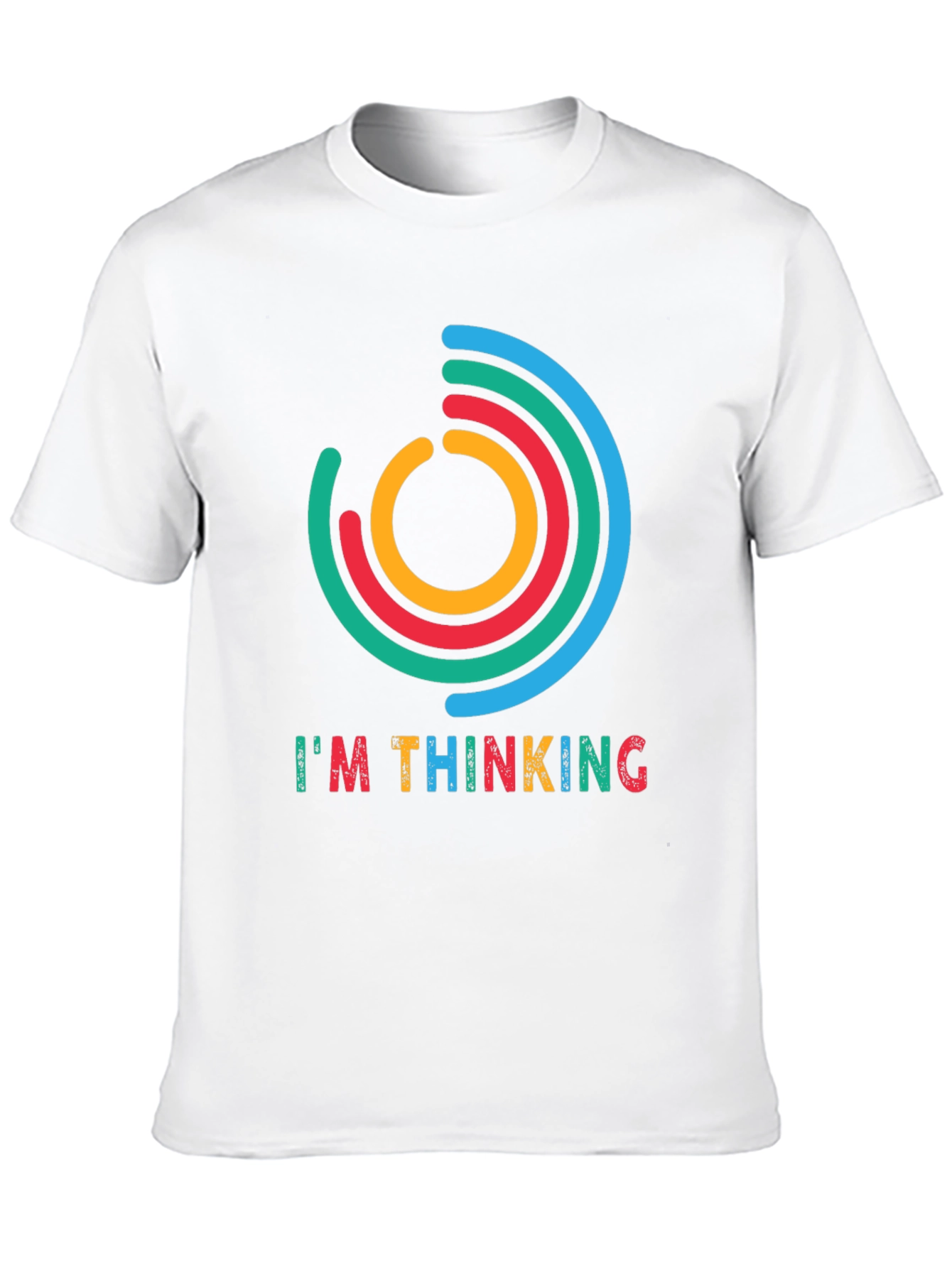 Im Thinking Graphic Tee - Black