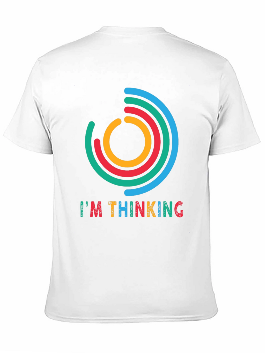 Im Thinking Graphic Tee - Black