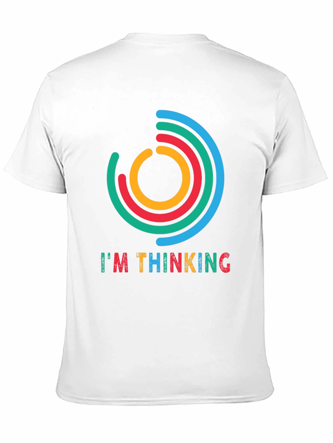 Im Thinking Graphic Tee - Black