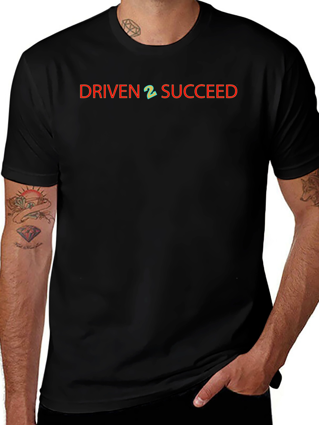 Driven 2 Succeed Black T-Shirt