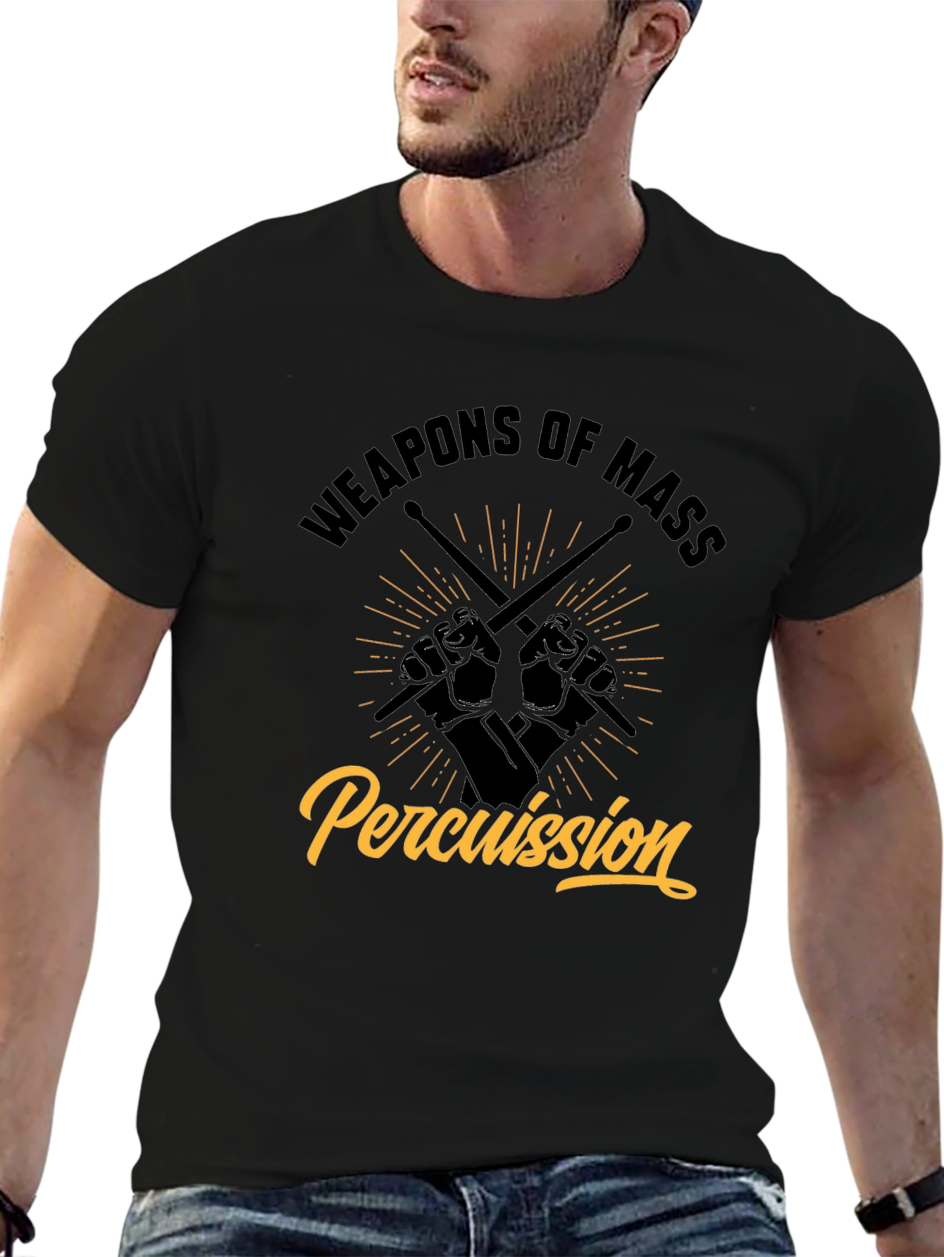 Weapons of Mass Percussion Black T-Shirt