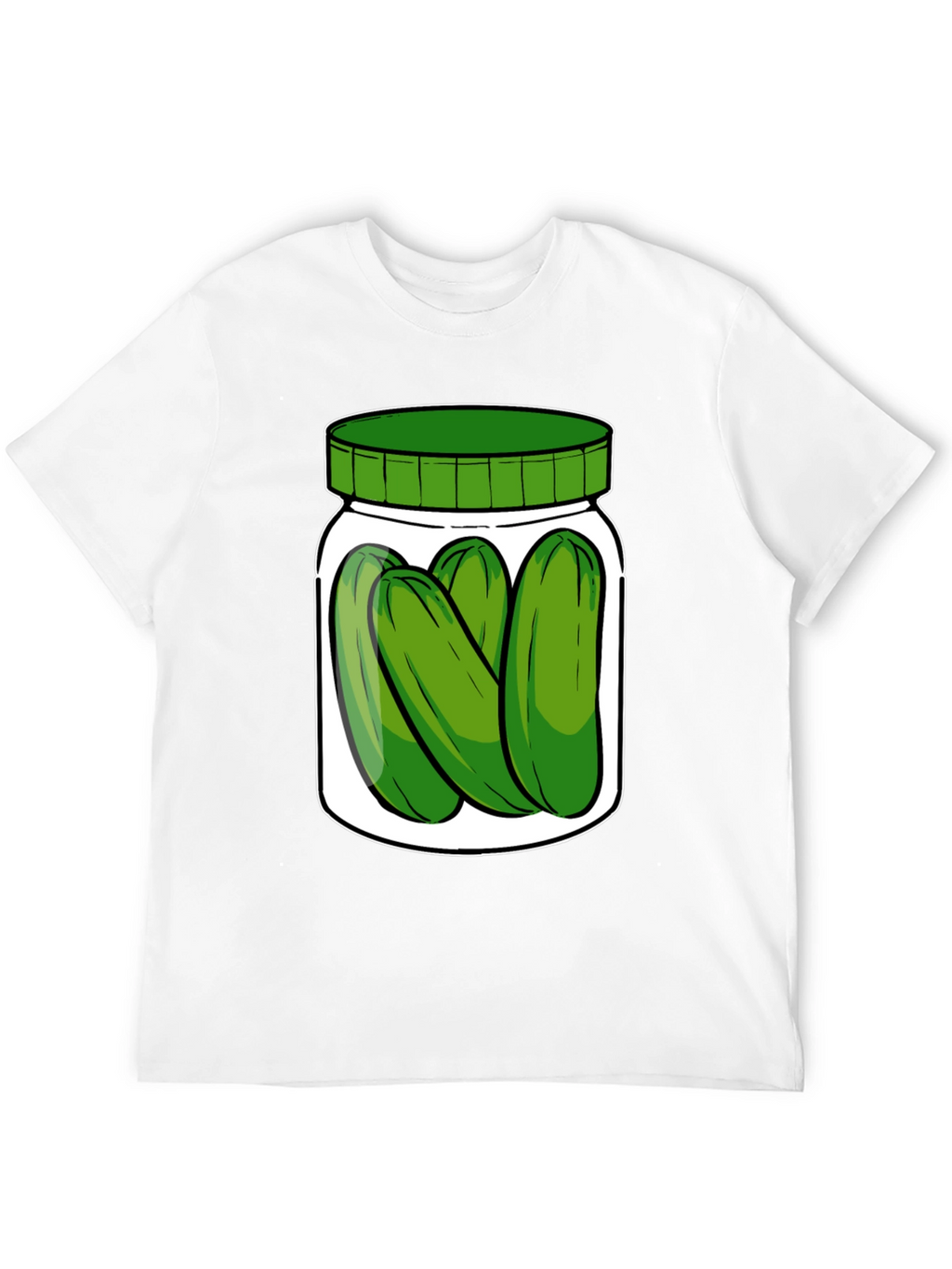 Pickle Jar Graphic T-Shirt - Unisex Crew Neck