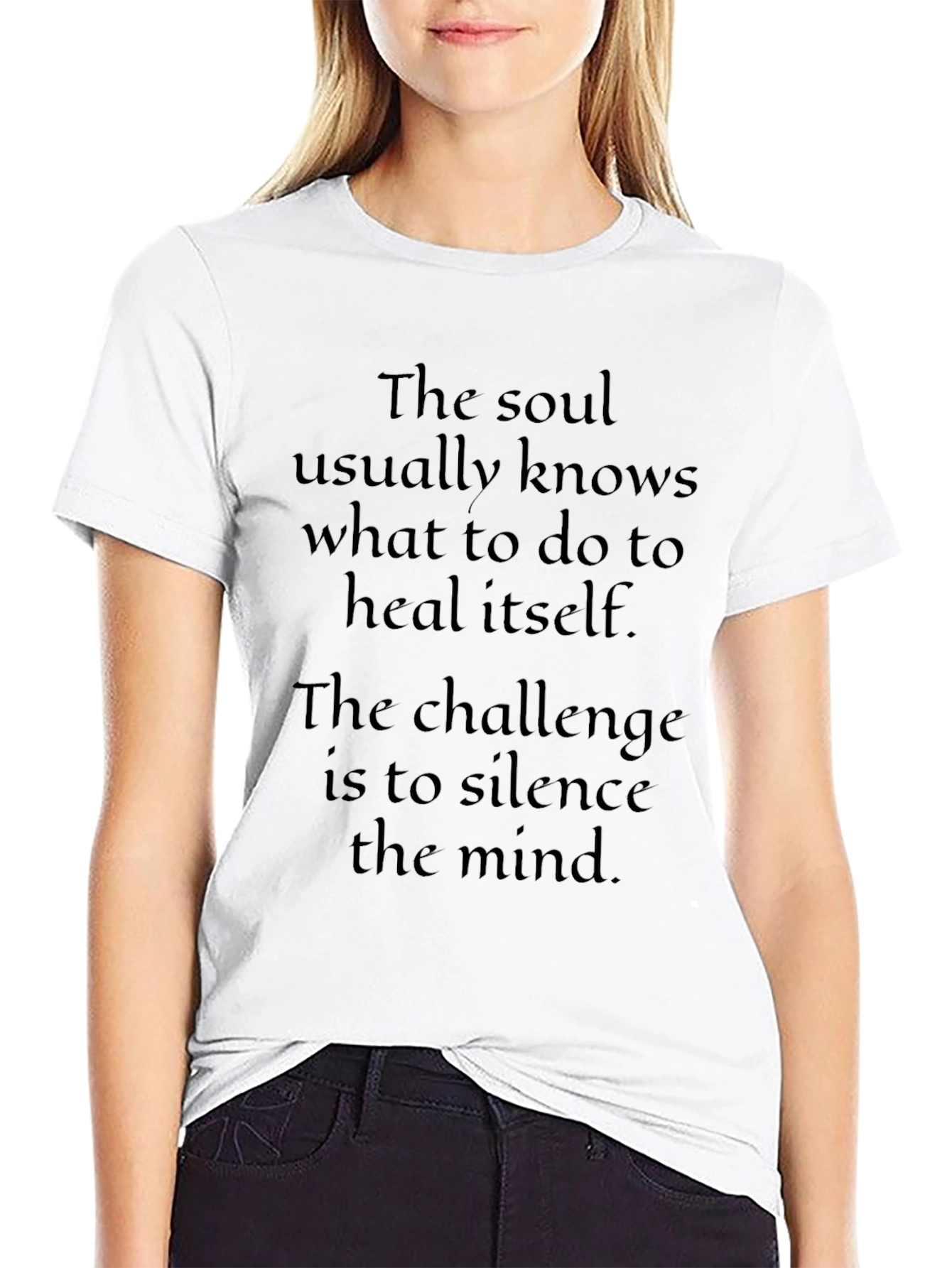 Soul Healing T-Shirt - Silence The Mind