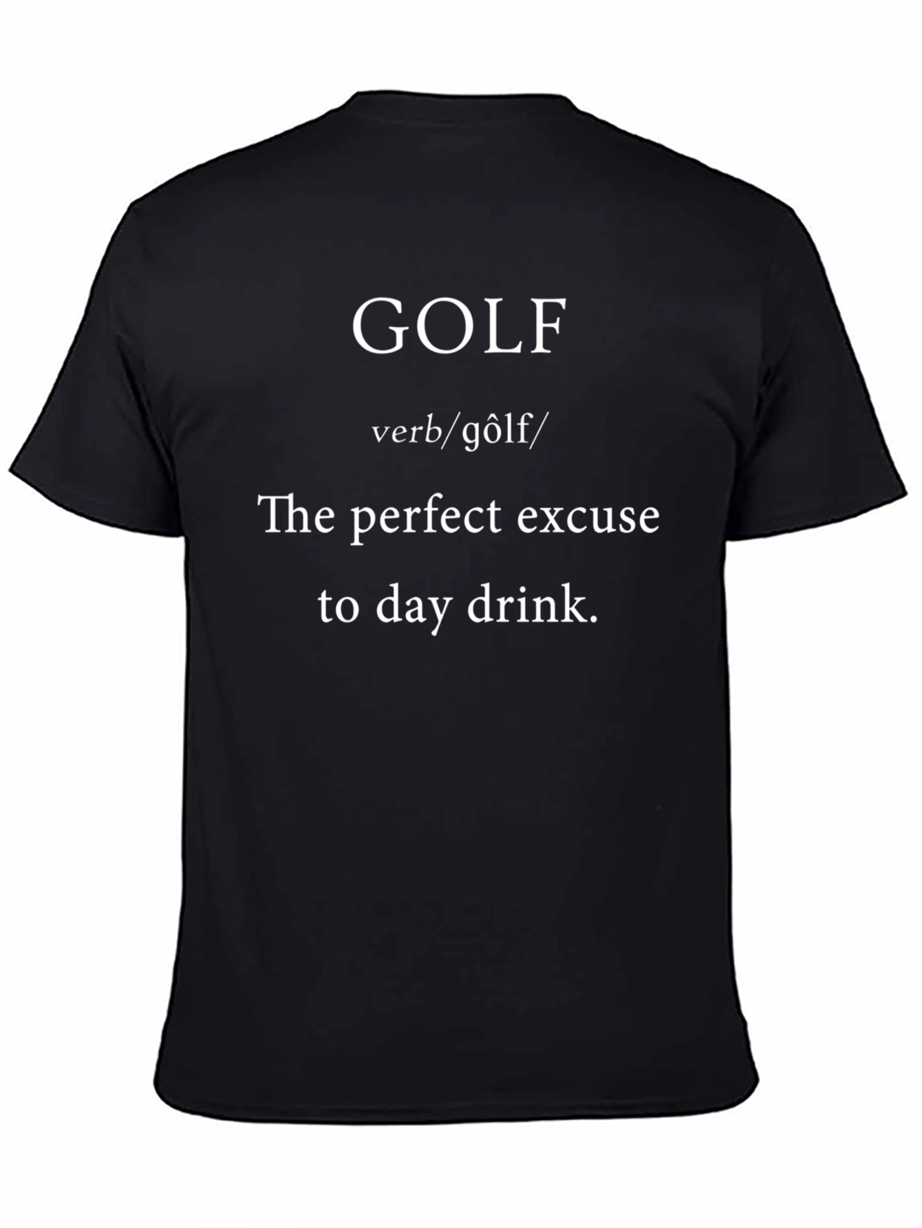 Golf Definition Graphic Tee - Perfect Excuse T-Shirt