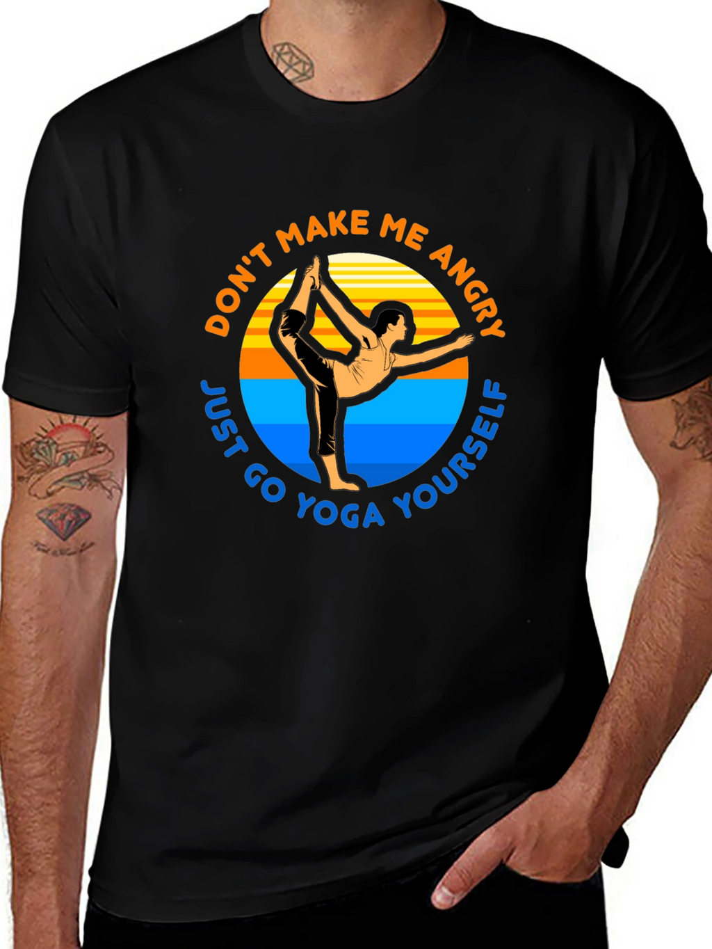 Yoga Angry T-Shirt