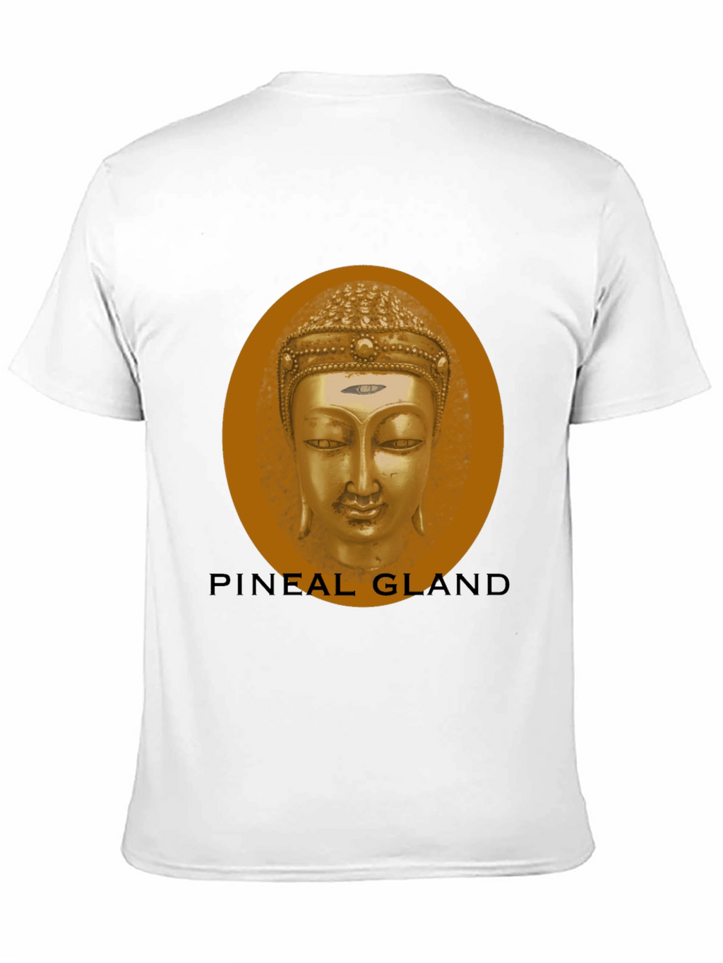 Pineal Gland Buddha Black T-Shirt
