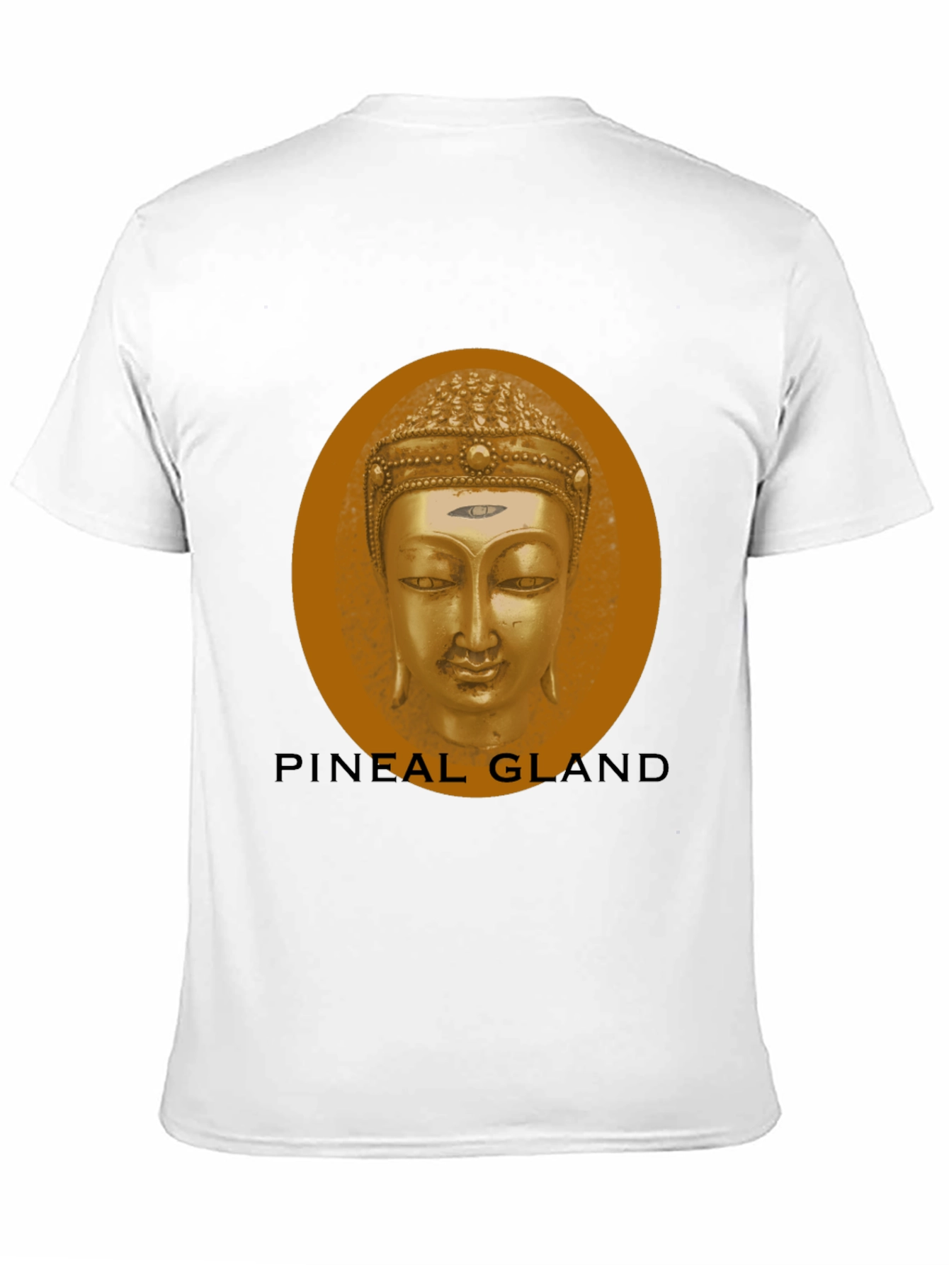 Pineal Gland Buddha Black T-Shirt