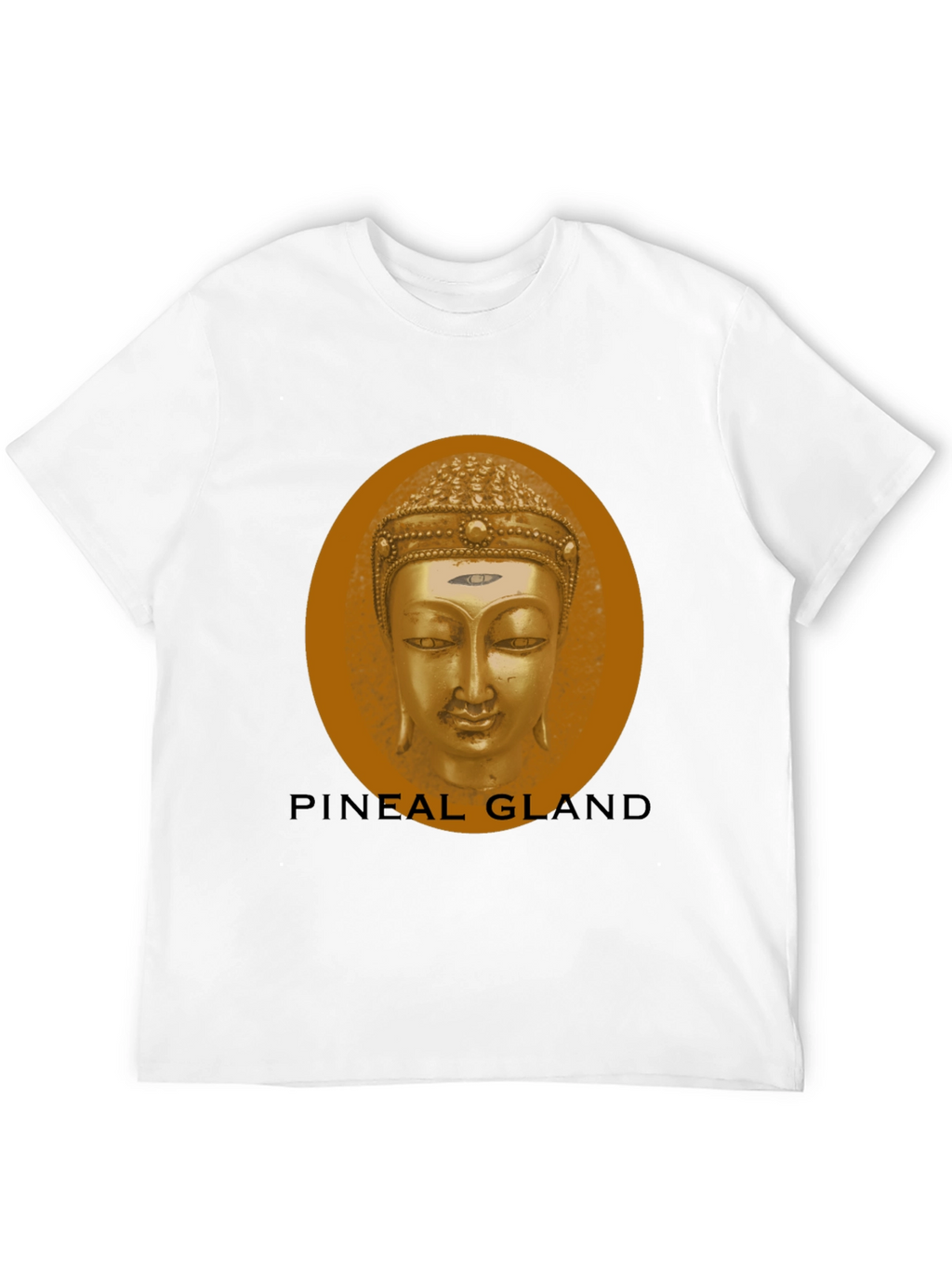 Pineal Gland Buddha Black T-Shirt