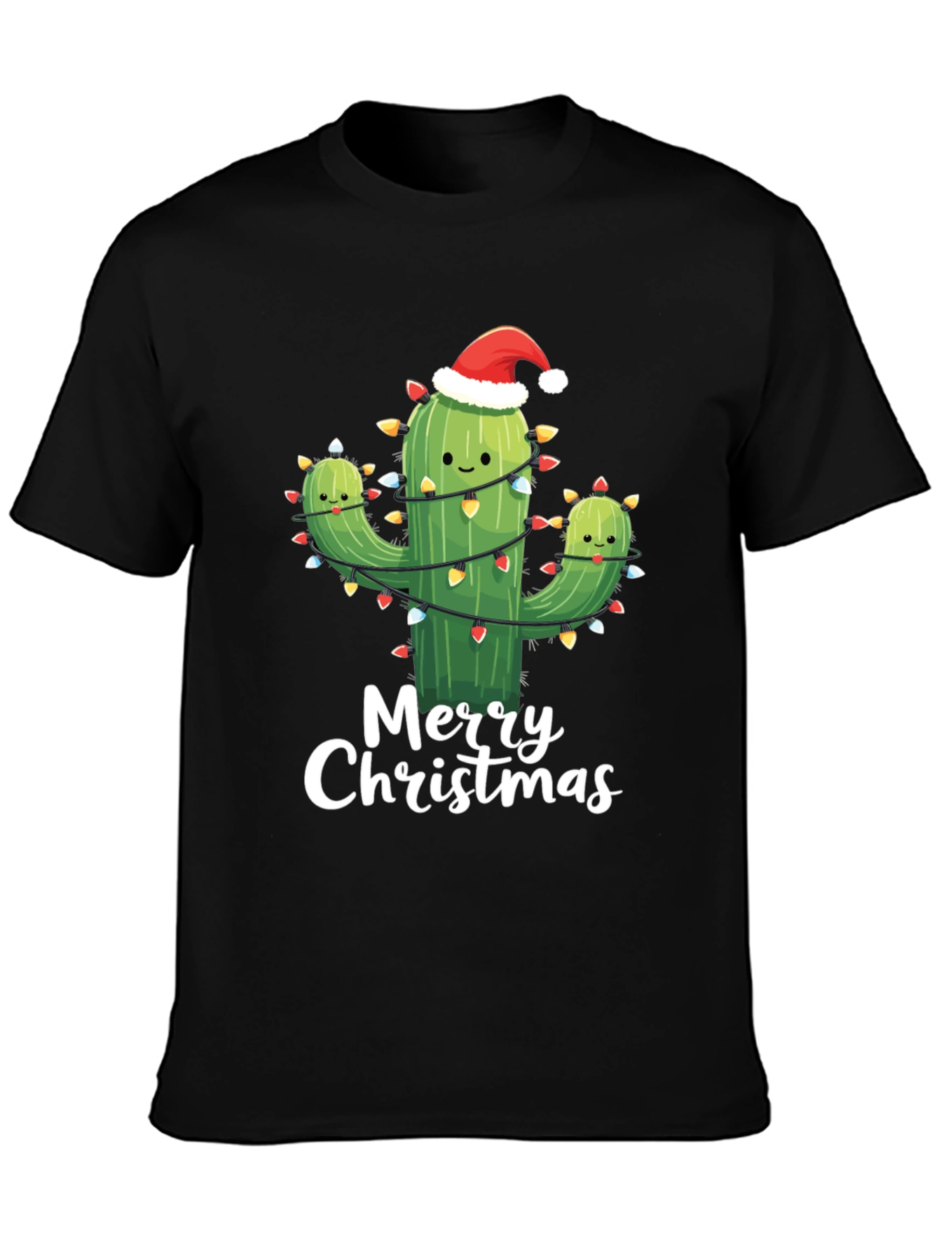 Merry Cactus Christmas T-Shirt