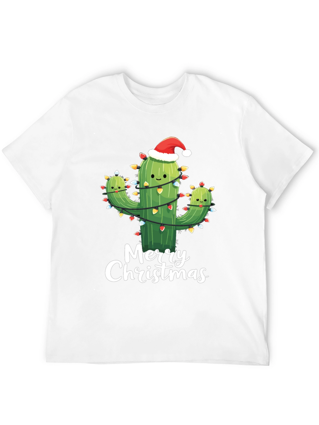 Merry Cactus Christmas T-Shirt