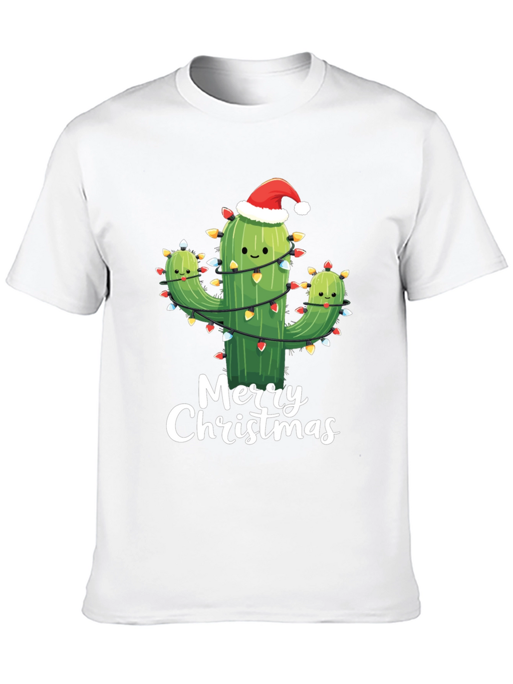 Merry Cactus Christmas T-Shirt