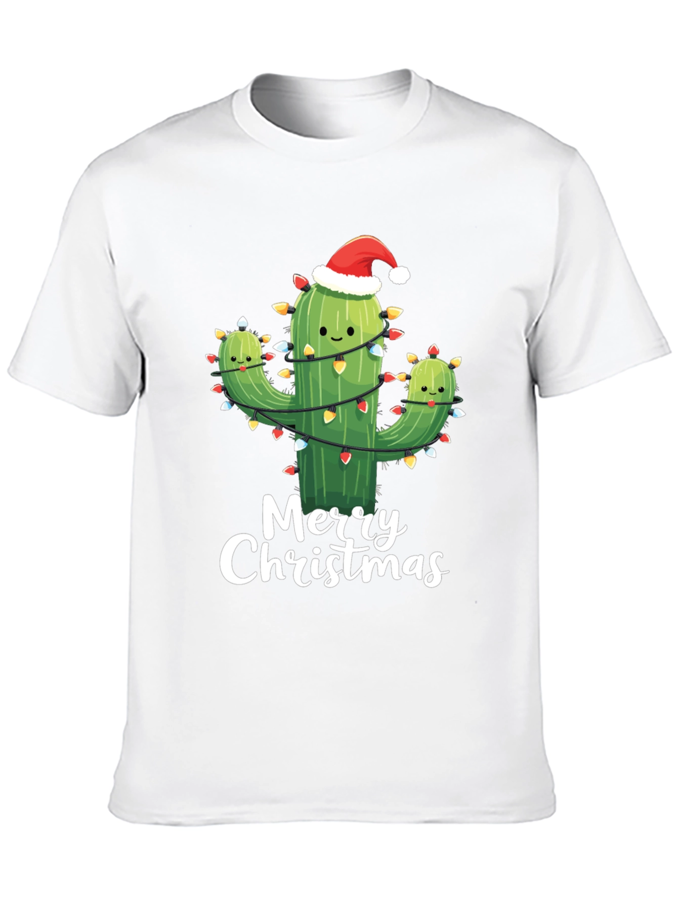 Merry Cactus Christmas T-Shirt