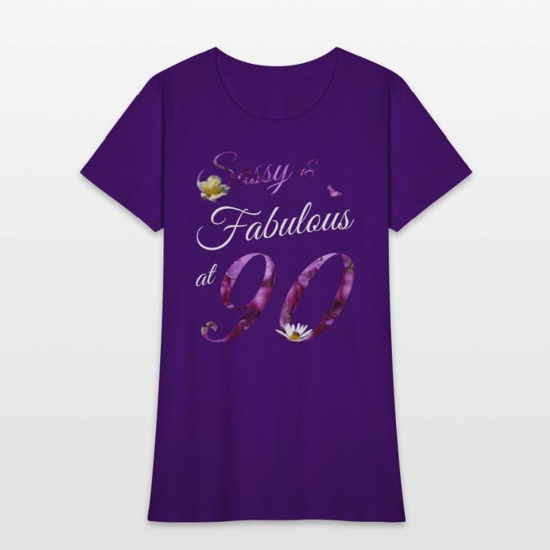 90 Sassy Fabulous Floral 1933 90Th