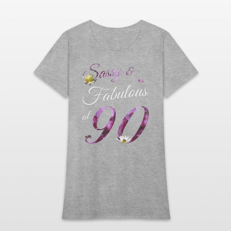 90 Sassy Fabulous Floral 1933 90Th
