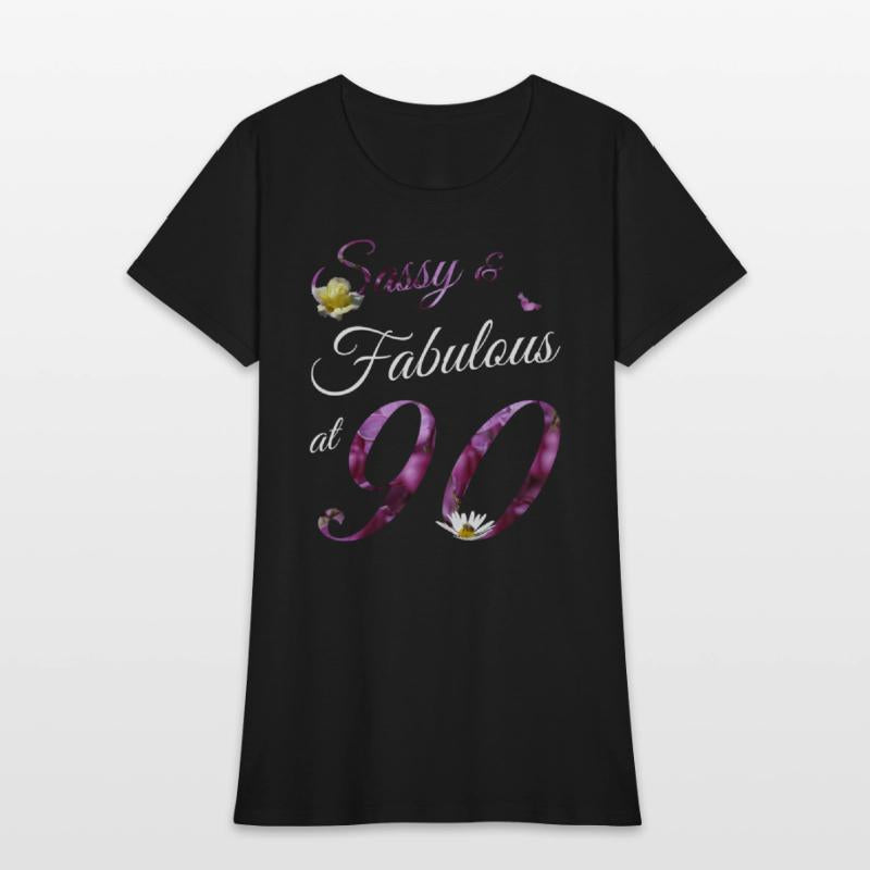 90 Sassy Fabulous Floral 1933 90Th