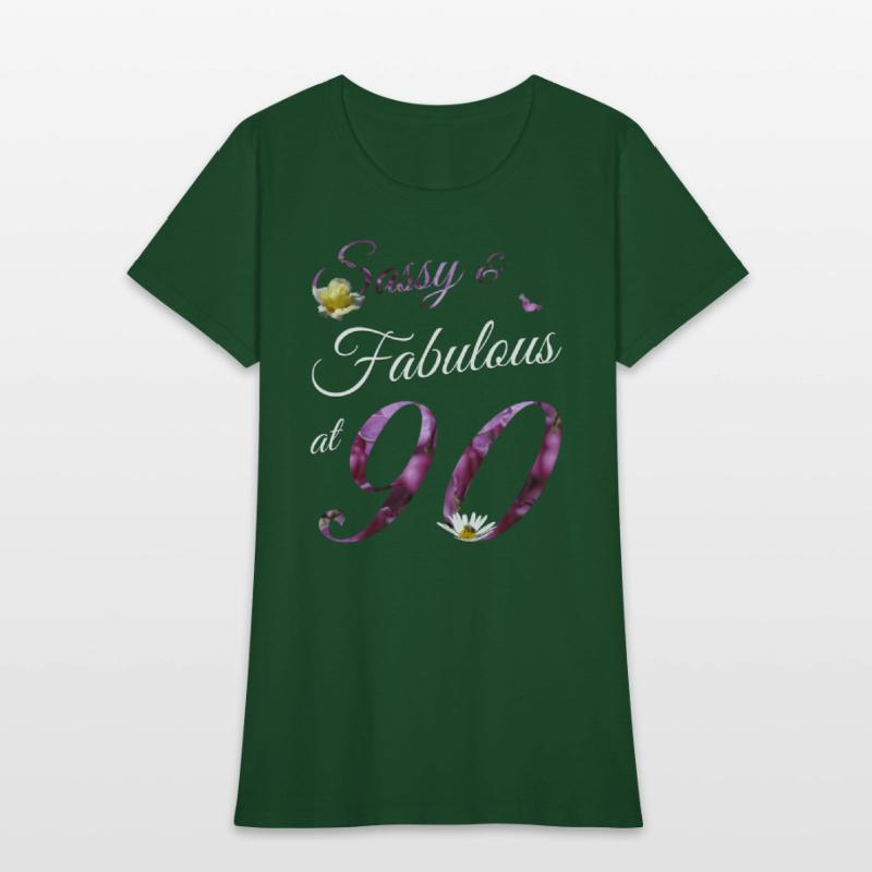 90 Sassy Fabulous Floral 1933 90Th