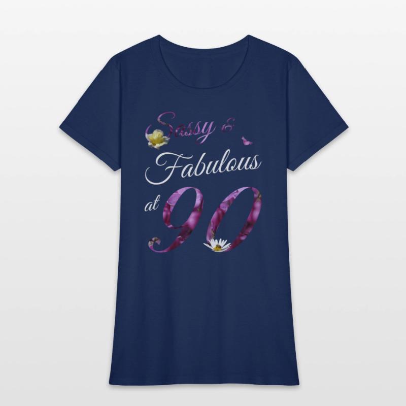 90 Sassy Fabulous Floral 1933 90Th