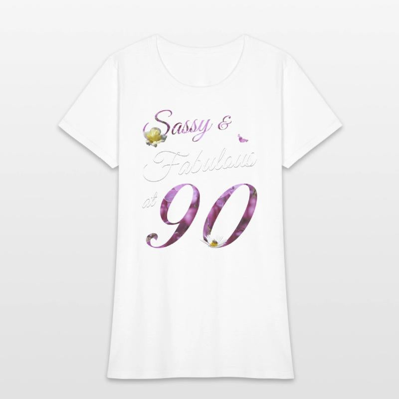 90 Sassy Fabulous Floral 1933 90Th