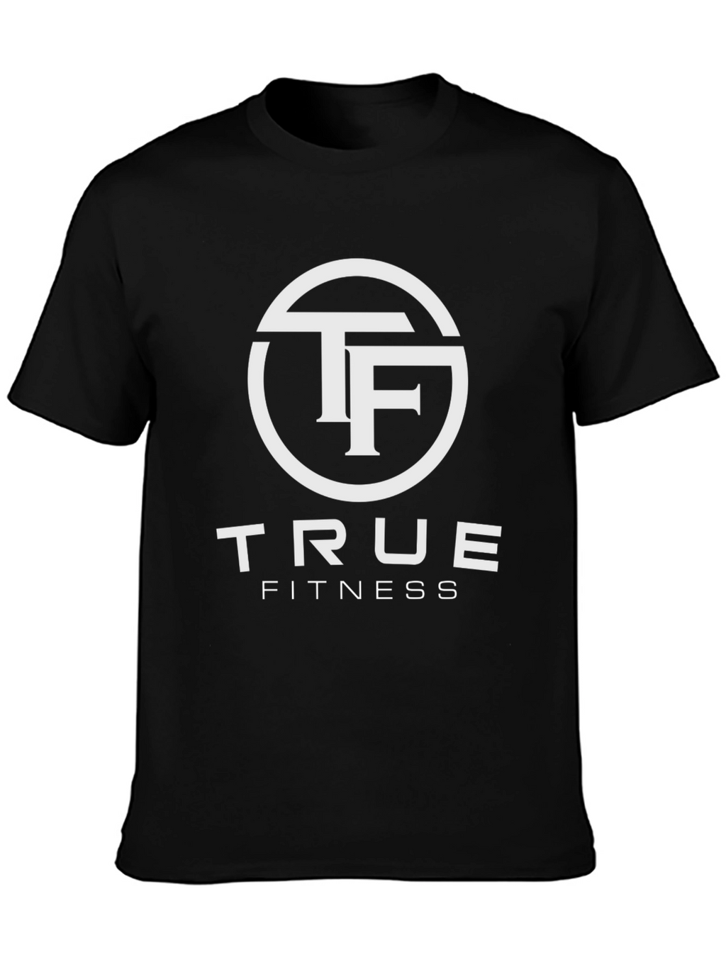 True Fitness Black T-Shirt - Workout Apparel