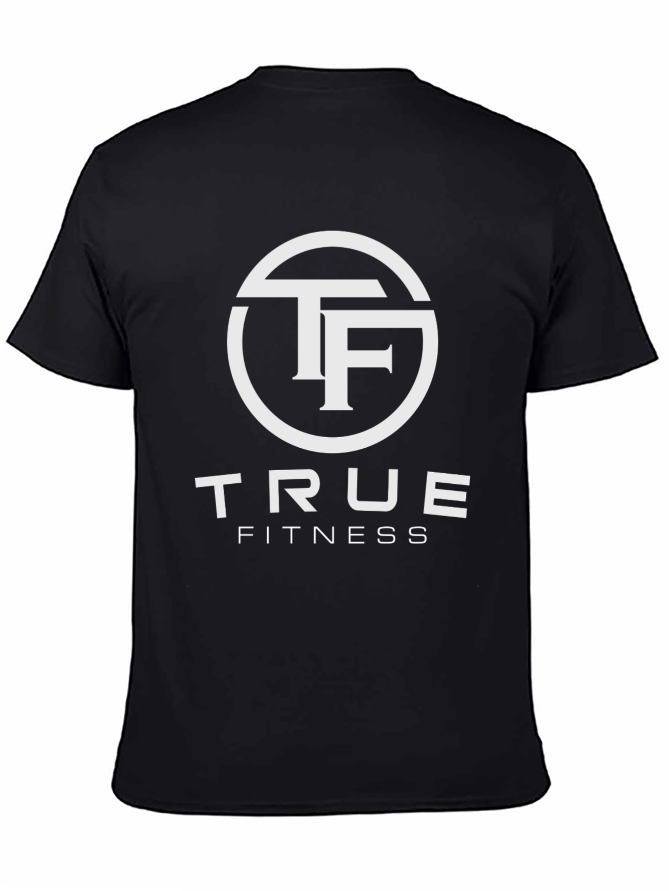 True Fitness Black T-Shirt - Workout Apparel