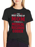 Mom Medical Records Coder T-Shirt