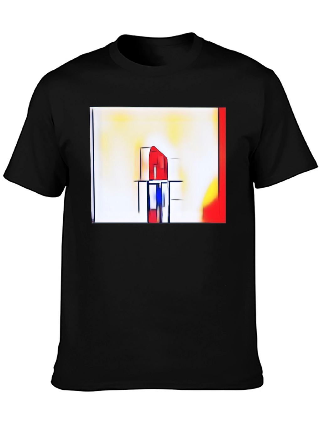 Abstract Art Graphic Tee - Modern Style