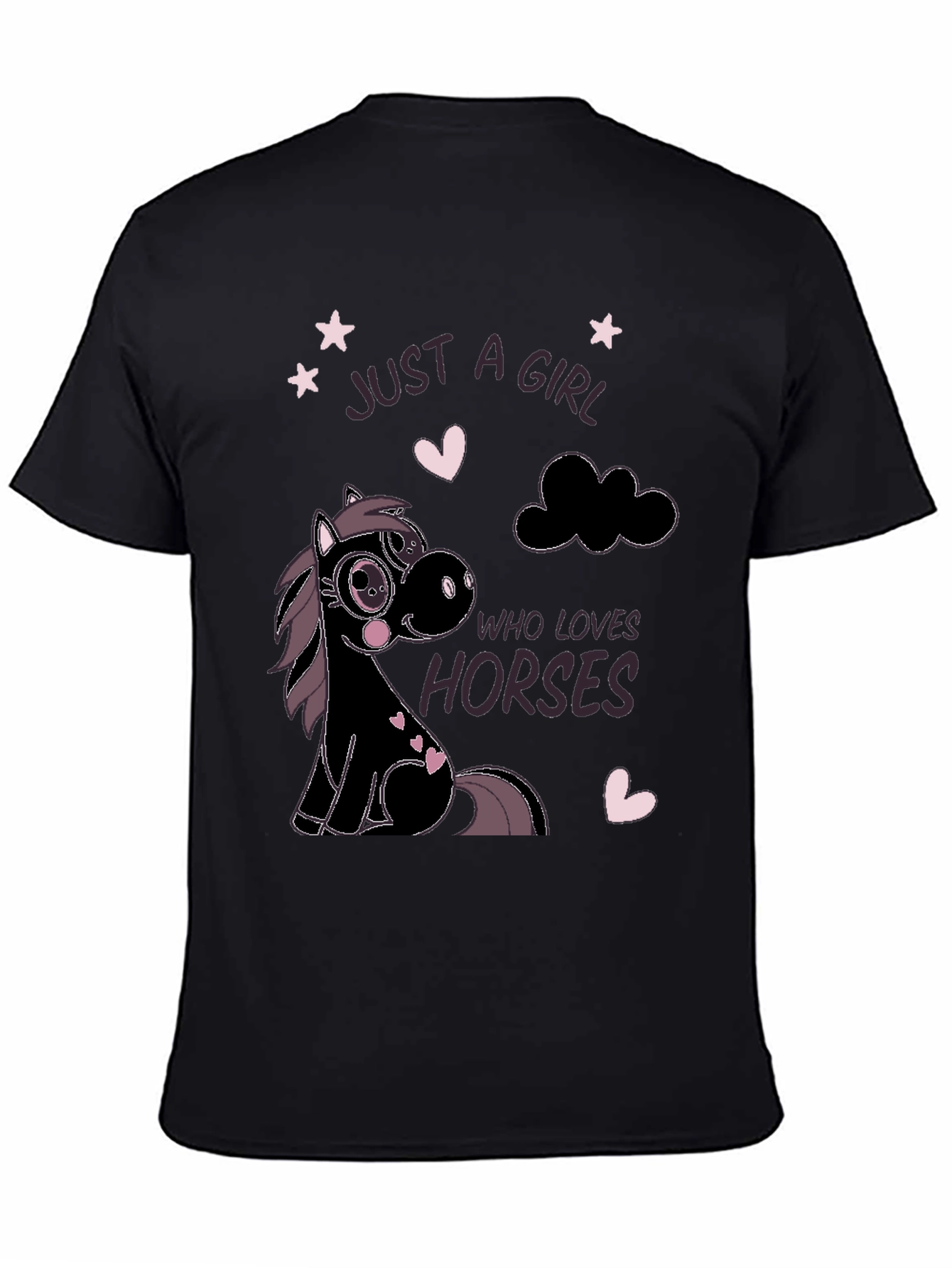 Cute Horse Lover T-Shirt - Just a Girl Who Loves Horses