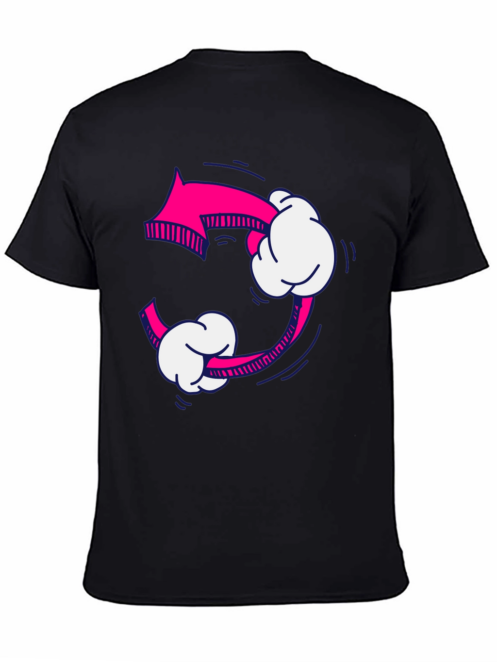 Pink Arrow Recycle Graphic Tee
