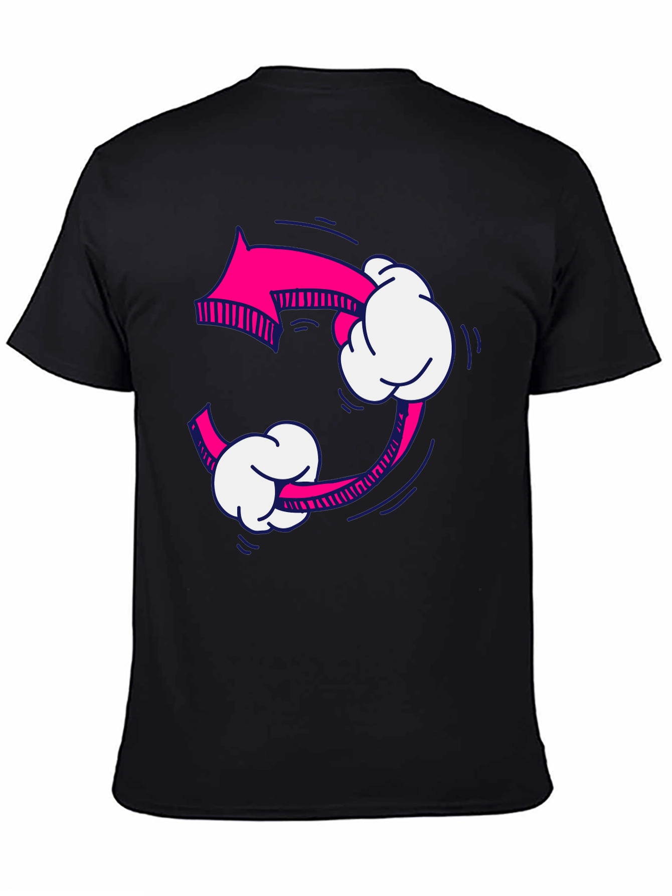 Pink Arrow Recycle Graphic Tee