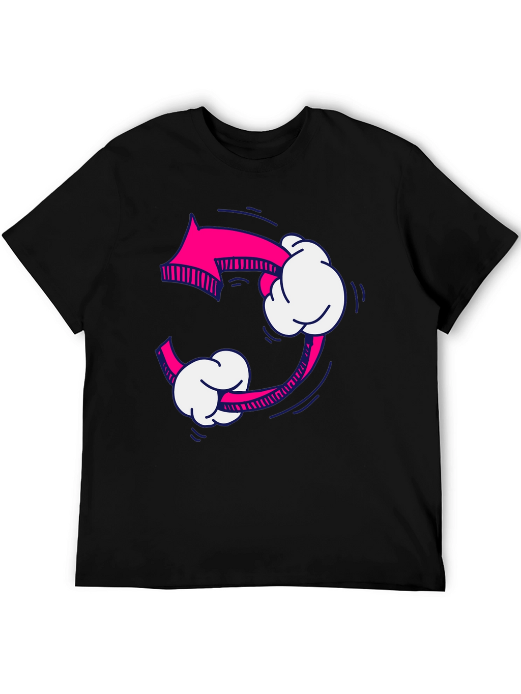 Pink Arrow Recycle Graphic Tee
