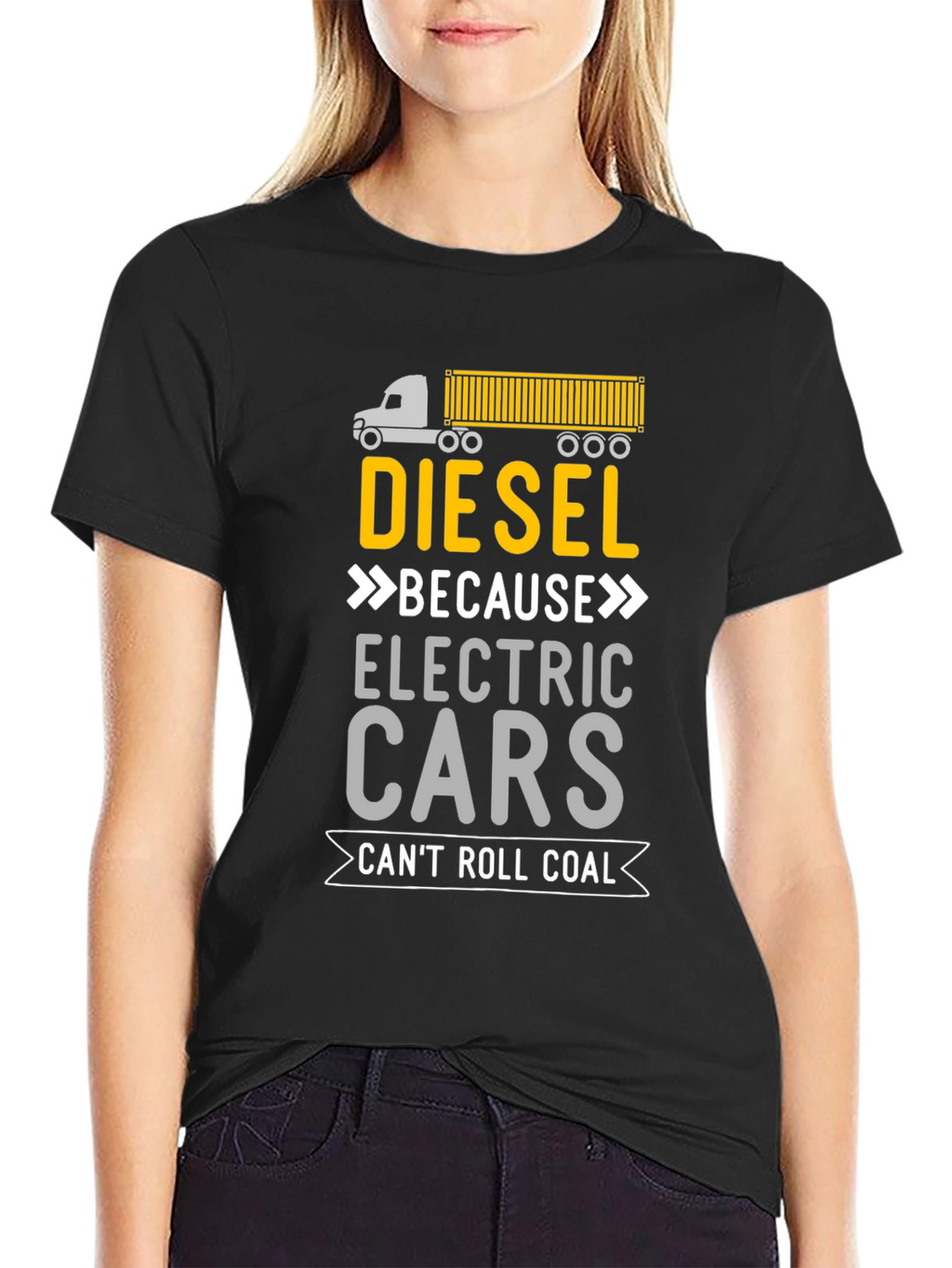 Diesel Can Roll Coal Graphic T-Shirt