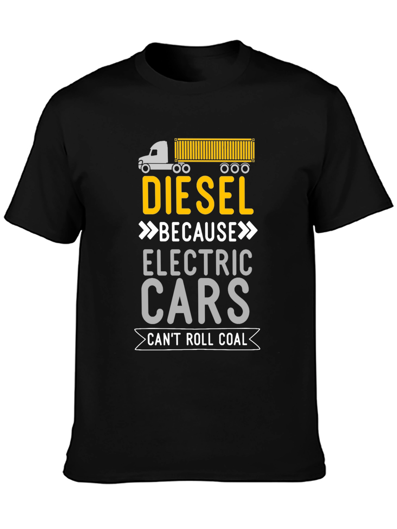Diesel Can Roll Coal Graphic T-Shirt