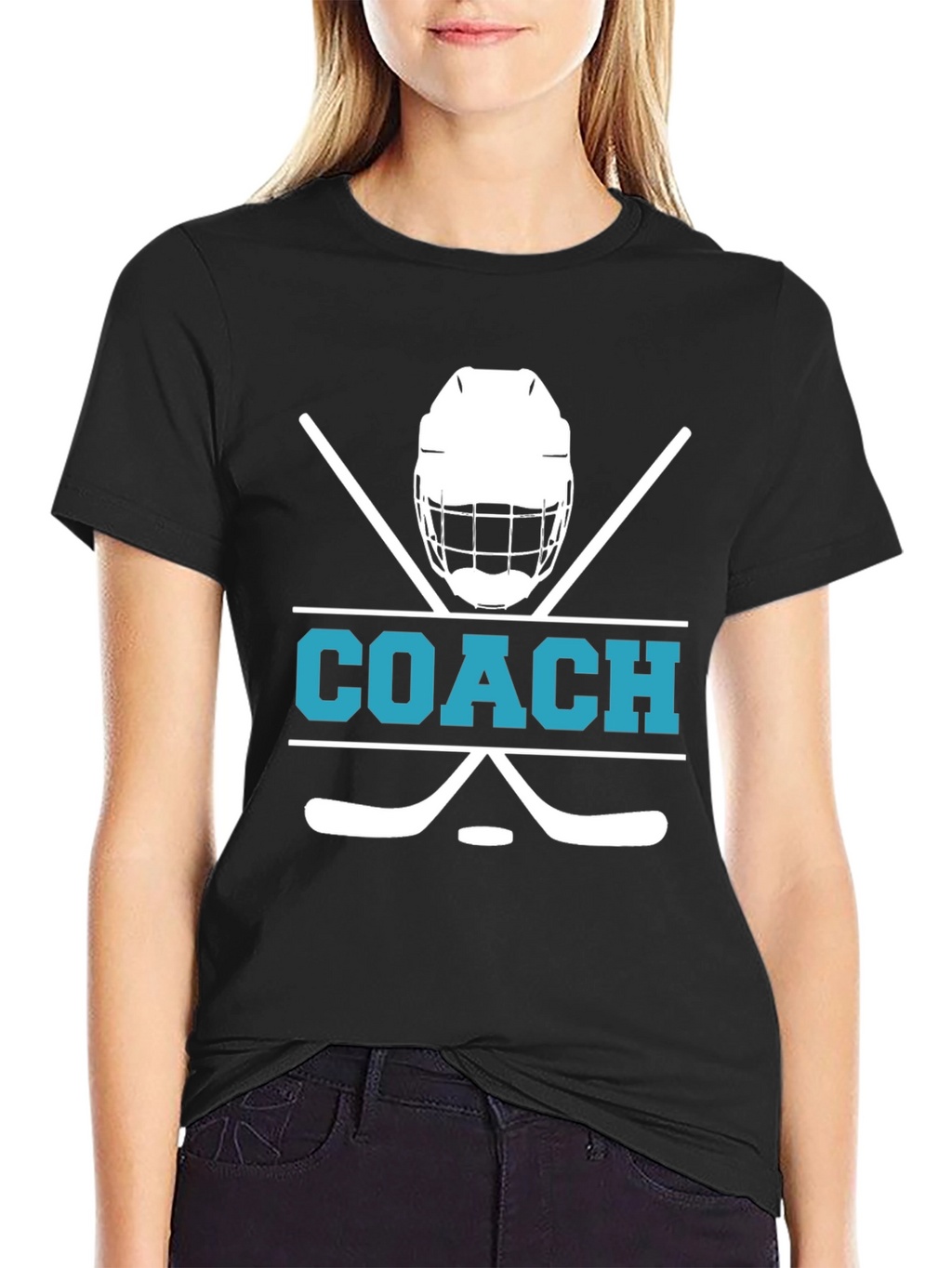 Hockey Coach T-Shirt: Graphic Tee for Coaches