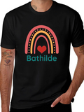 Rainbow Heart T-Shirt - Bathilde