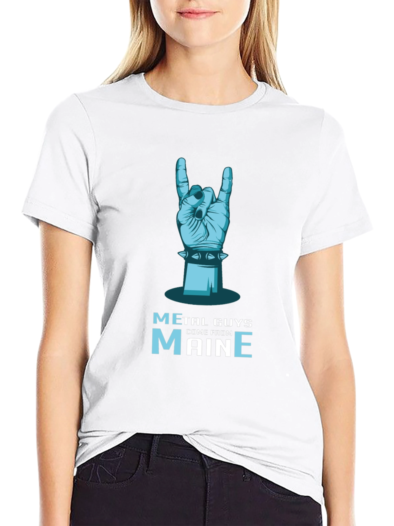 Metal Guys from Maine Graphic T-Shirt