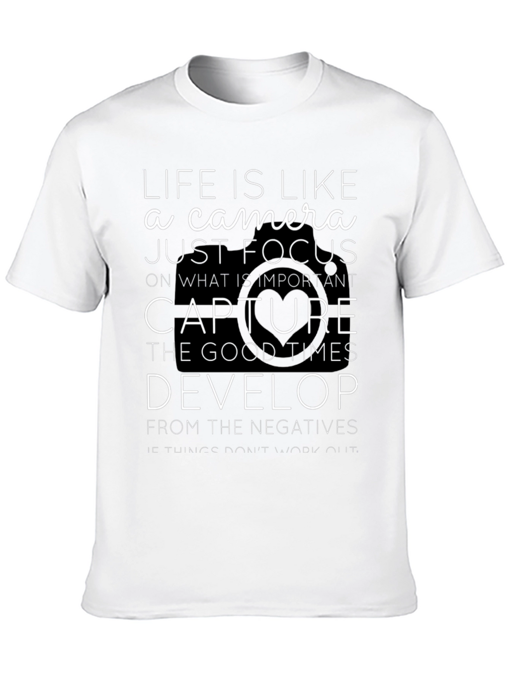 Life is Like a Camera Graphic Tee