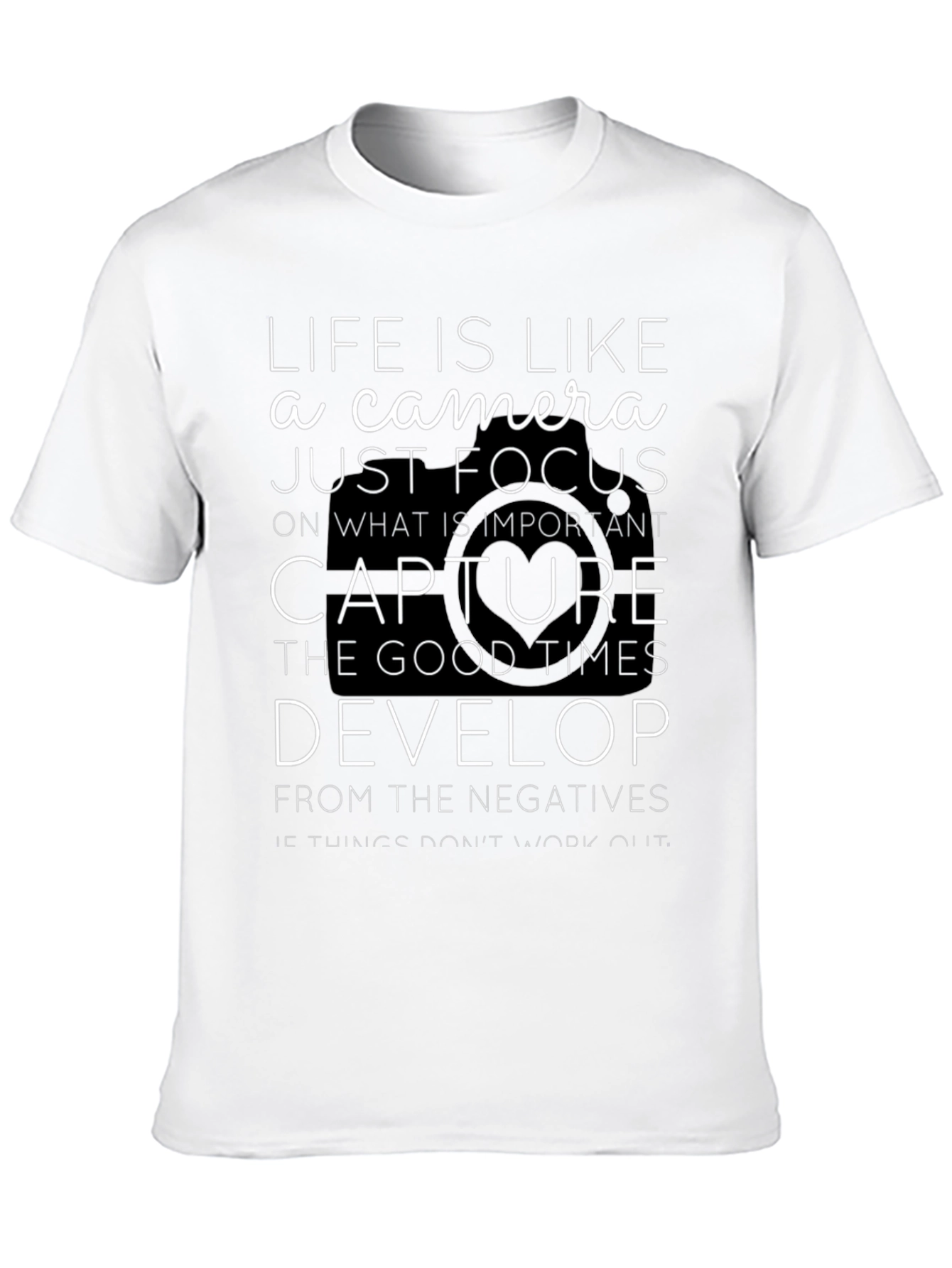 Life is Like a Camera Graphic Tee